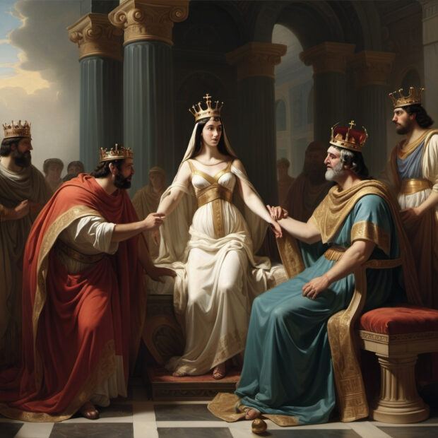 The Story of Esther: Chapters 1 to 5 in the King James Bible