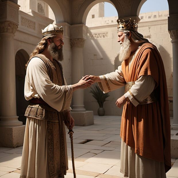 What Happens in 1 Chronicles 19 to 24 in the King James Bible