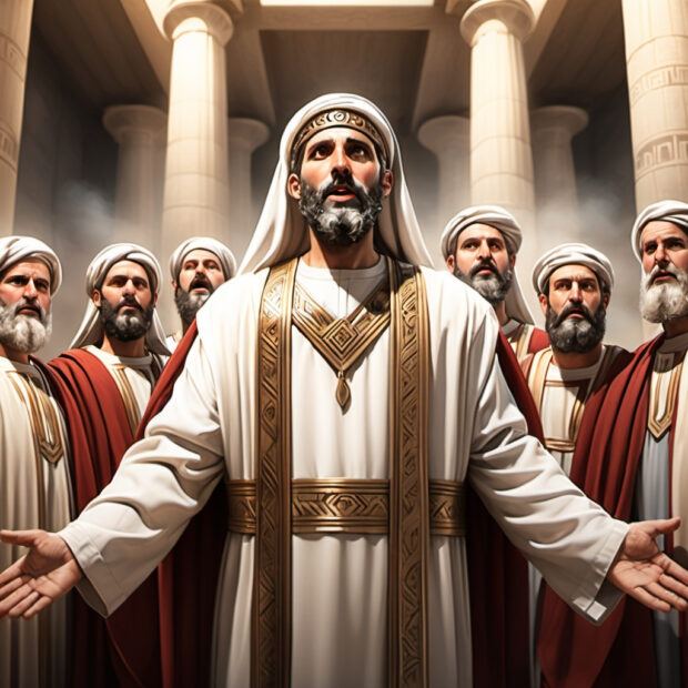What Happens in 1 Chronicles 25 to 29 in the King James Bible