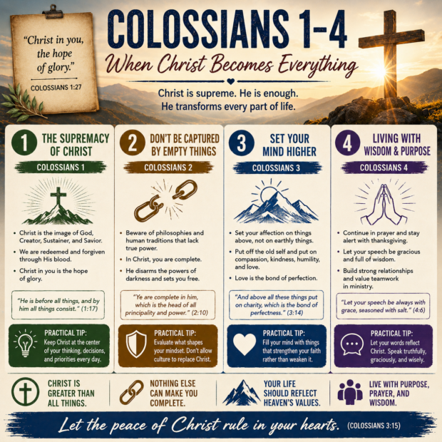 Colossians 1–4: When Christ Becomes Everything