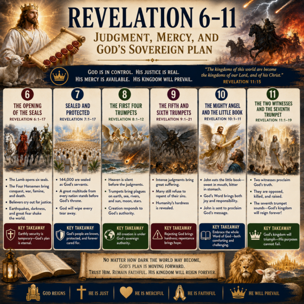 Revelation 6–11: Judgment, Mercy, and God’s Sovereign Plan
