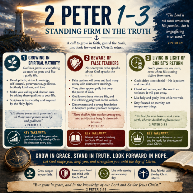 2 Peter 1–3: Standing Firm in the Truth